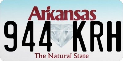 AR license plate 944KRH