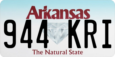 AR license plate 944KRI