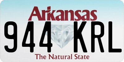 AR license plate 944KRL
