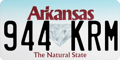 AR license plate 944KRM