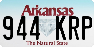 AR license plate 944KRP