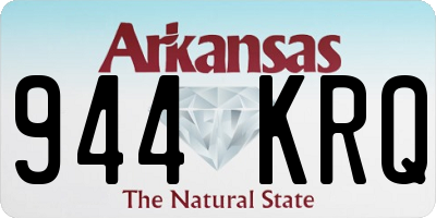 AR license plate 944KRQ