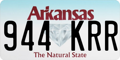 AR license plate 944KRR