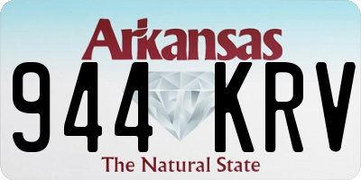 AR license plate 944KRV