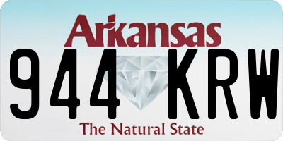 AR license plate 944KRW