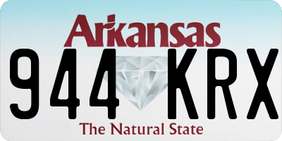 AR license plate 944KRX