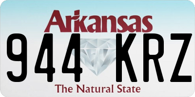 AR license plate 944KRZ