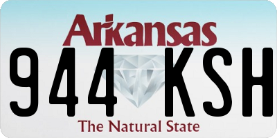 AR license plate 944KSH