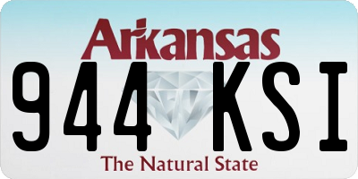 AR license plate 944KSI