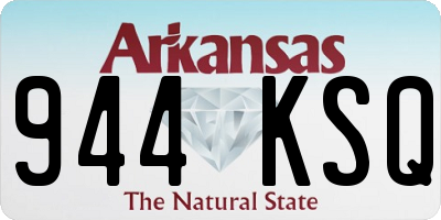 AR license plate 944KSQ