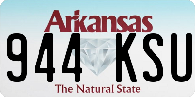 AR license plate 944KSU