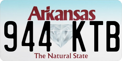AR license plate 944KTB