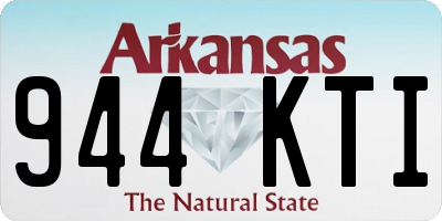 AR license plate 944KTI