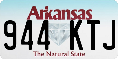 AR license plate 944KTJ