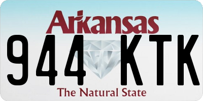 AR license plate 944KTK