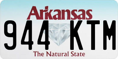 AR license plate 944KTM