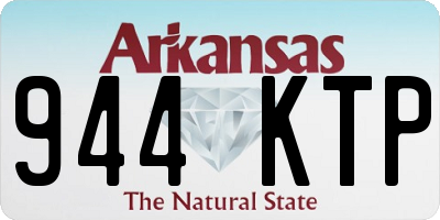 AR license plate 944KTP