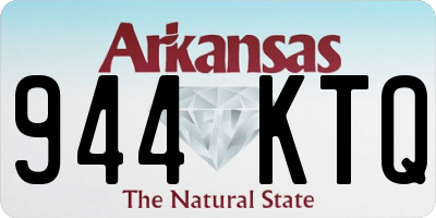 AR license plate 944KTQ