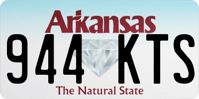 AR license plate 944KTS