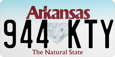 AR license plate 944KTY