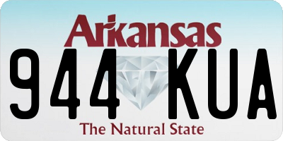 AR license plate 944KUA