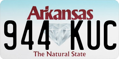 AR license plate 944KUC