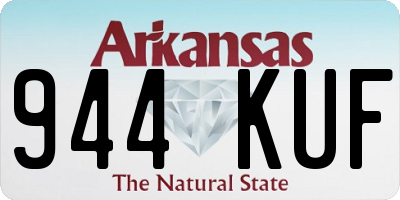AR license plate 944KUF