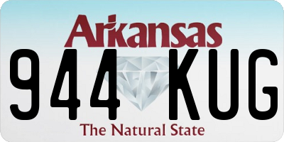 AR license plate 944KUG