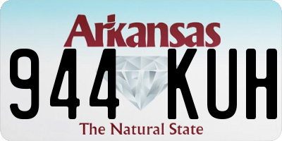 AR license plate 944KUH