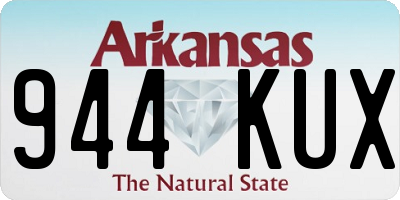 AR license plate 944KUX