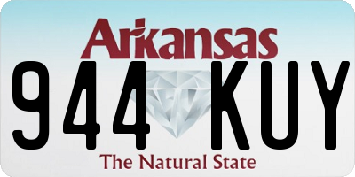 AR license plate 944KUY
