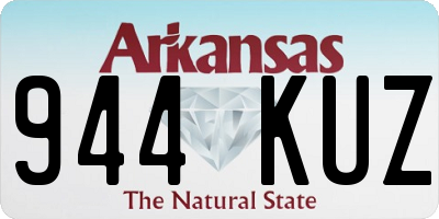AR license plate 944KUZ