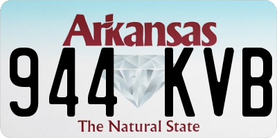 AR license plate 944KVB