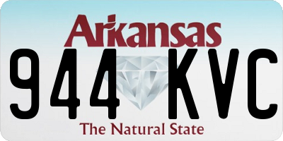 AR license plate 944KVC