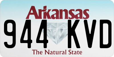 AR license plate 944KVD