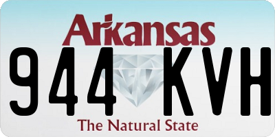 AR license plate 944KVH