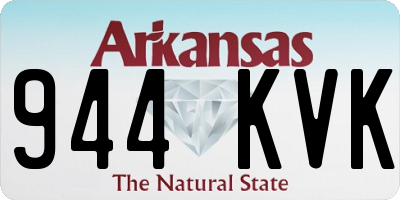 AR license plate 944KVK