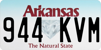 AR license plate 944KVM