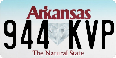 AR license plate 944KVP