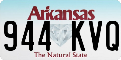 AR license plate 944KVQ