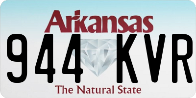 AR license plate 944KVR
