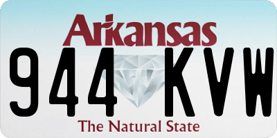 AR license plate 944KVW