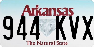 AR license plate 944KVX