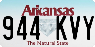 AR license plate 944KVY