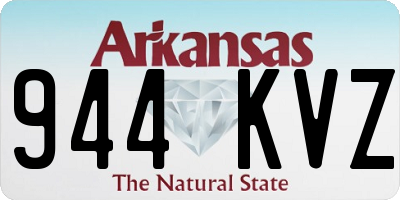 AR license plate 944KVZ