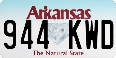 AR license plate 944KWD