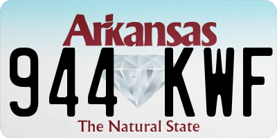 AR license plate 944KWF