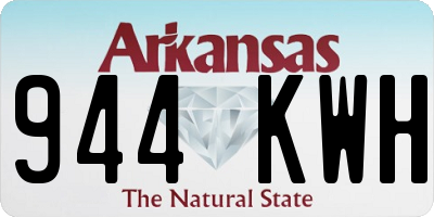 AR license plate 944KWH