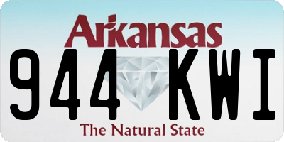 AR license plate 944KWI