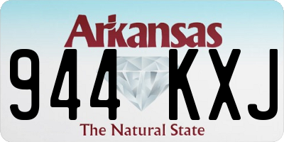 AR license plate 944KXJ